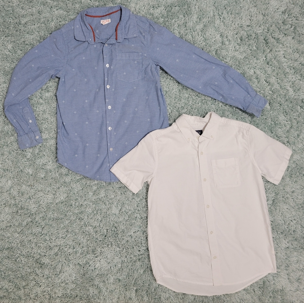 Boys Bundle Botton Up Tops, Size 12/14